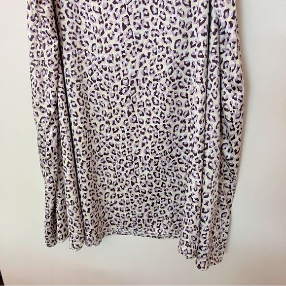 Torrid NWT Womens Plus Size Silky Leopard Print Flowy High Waisted Skirt Size 6X - Picture 5 of 10